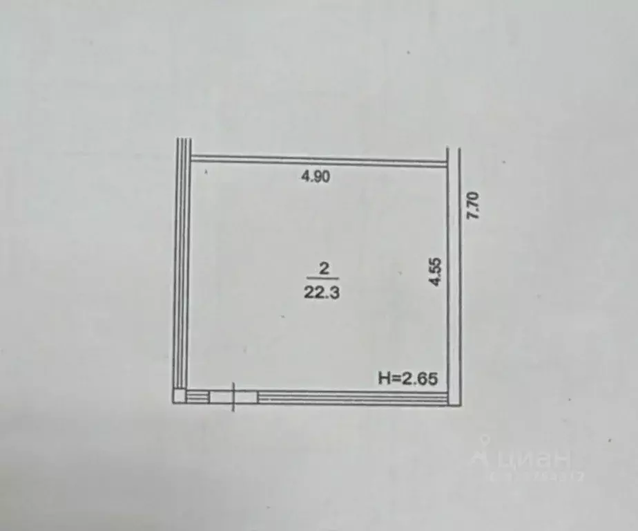 Торговая площадь в Волгоградская область, Волжский ул. Мира, 54 (10 м) - Фото 2