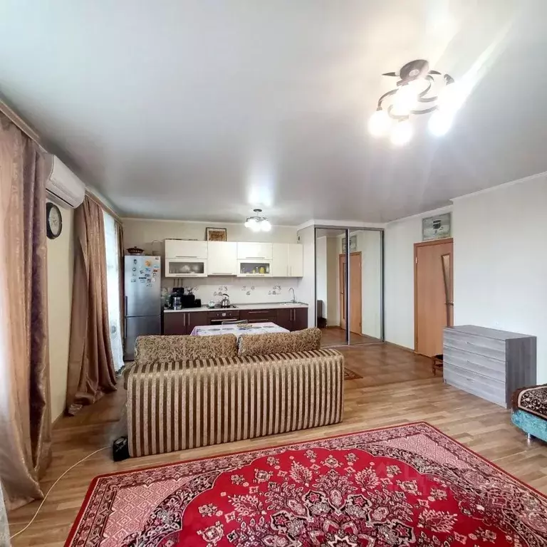 1-к кв. Омская область, Омск Мельничная ул., 87к1 (46.2 м) - Фото 2