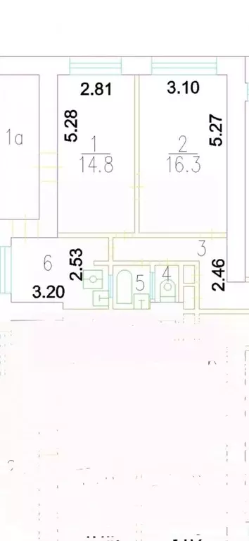 2-к кв. Москва Тарутинская ул., 8 (47.6 м) - Фото 0