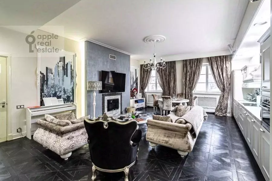 3-к кв. Москва Большой Знаменский пер., 13С1 (140.0 м) - Фото 2