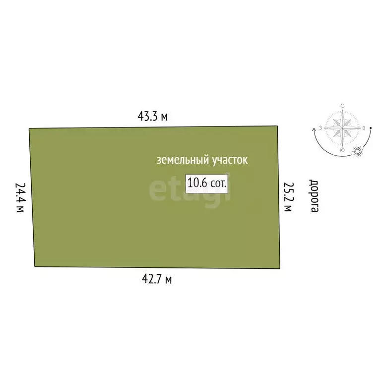 Участок в Тюмень, садовое товарищество Поле Чудес, Кукольный переулок ... - Фото 1