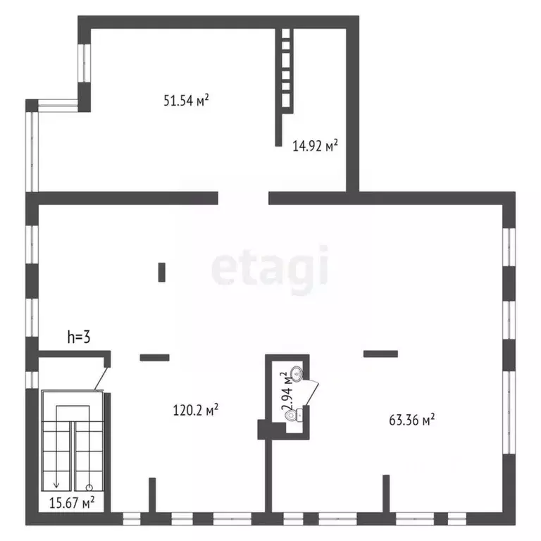 Помещение свободного назначения в Красноярский край, Красноярск ул. ... - Фото 2
