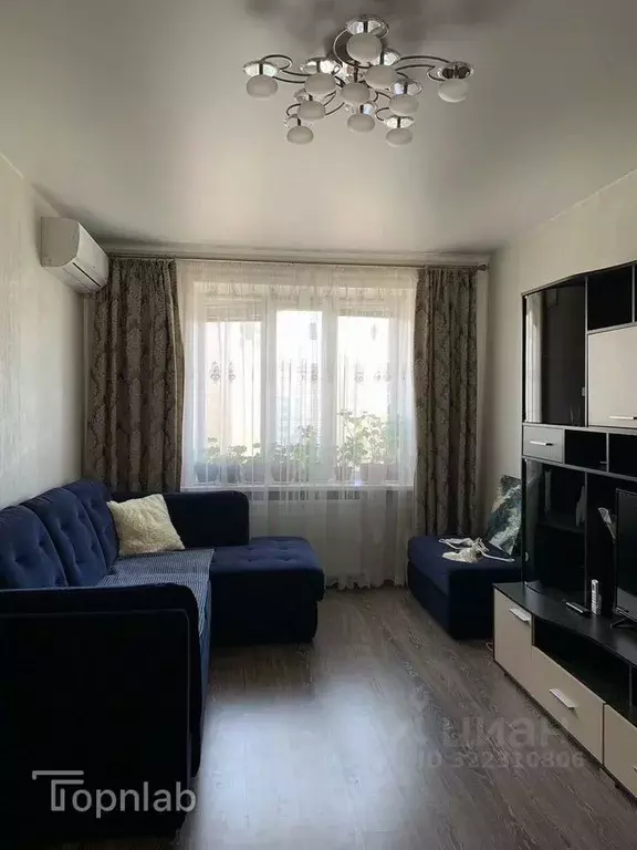 1-к кв. Тамбовская область, Тамбов Свободная ул., 16Б (40.5 м) - Фото 1