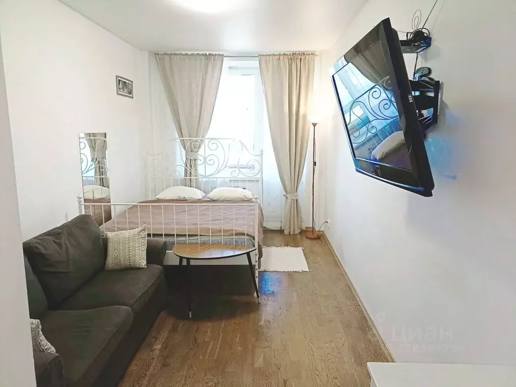 Студия Санкт-Петербург ул. Орджоникидзе, 52 (29.0 м) - Фото 0