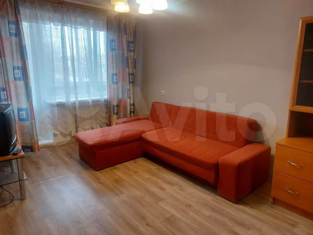 1-к. квартира, 35 м, 1/5 эт. - Фото 1