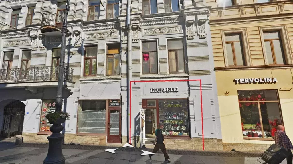 Помещение свободного назначения в Санкт-Петербург Невский просп., 132 ... - Фото 1