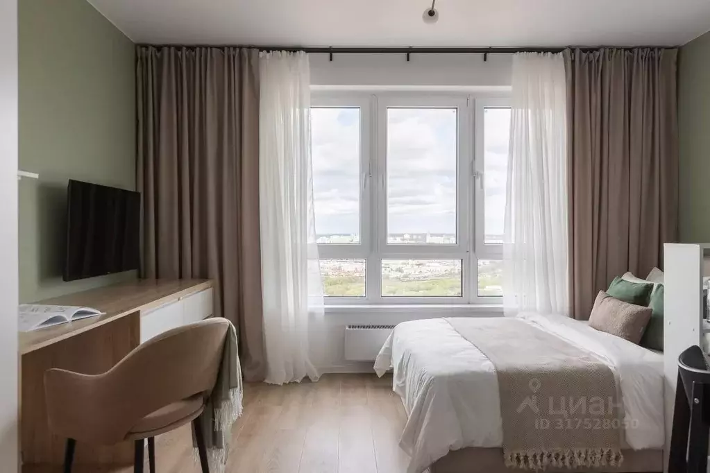 Студия Москва проезд Стройкомбината, 1 (25.2 м) - Фото 1
