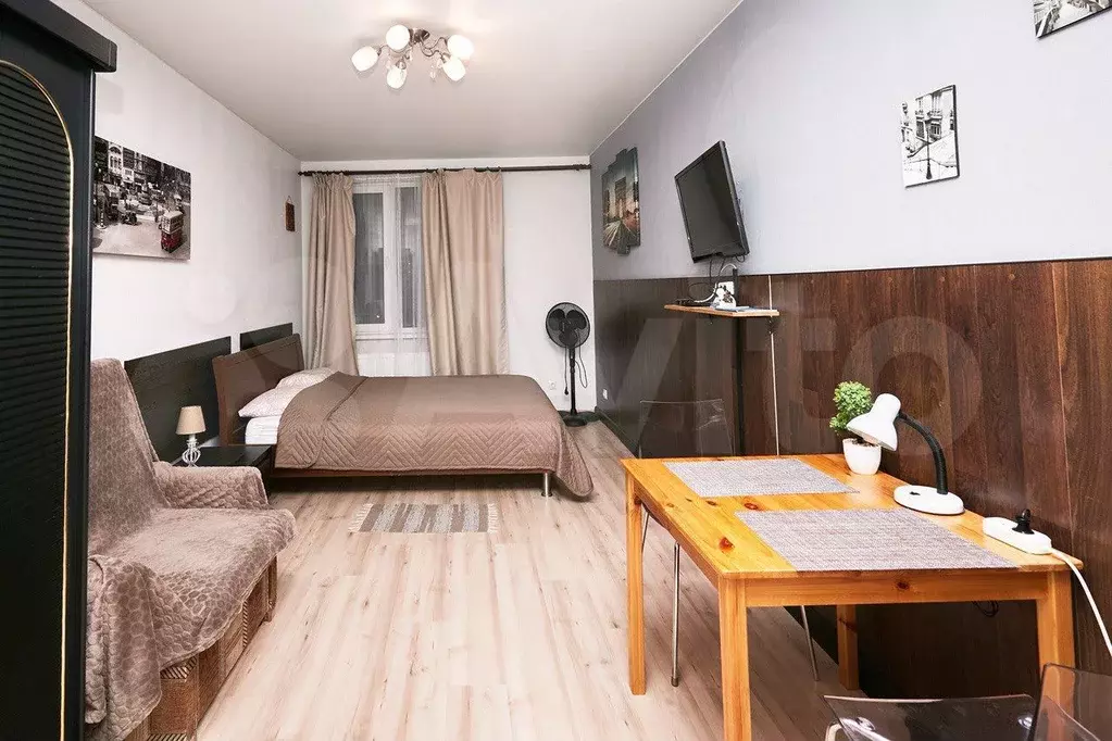1-к. квартира, 43,6 м, 2/6 эт. - Фото 1