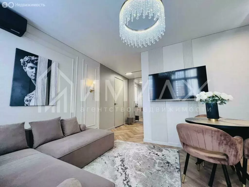 2-комнатная квартира: Сириус, улица Нагорный Тупик, 13Б (48 м) - Фото 0