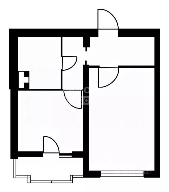 1-к кв. Санкт-Петербург Парашютная ул., 65 (32.2 м) - Фото 1