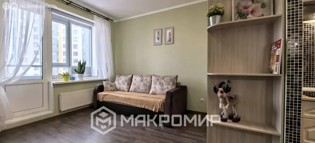 Квартира-студия: Санкт-Петербург, Среднерогатская улица, 9 (27.4 м) - Фото 2