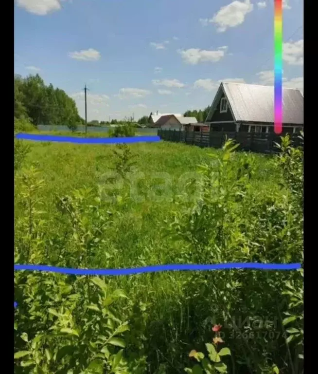 Участок в Томская область, Томский район, с. Корнилово, Красная горка ... - Фото 1