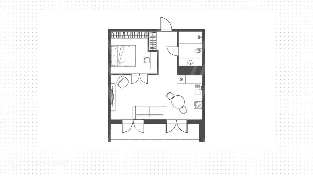 Продаётся 2-к квартира, 39 м - Фото 1