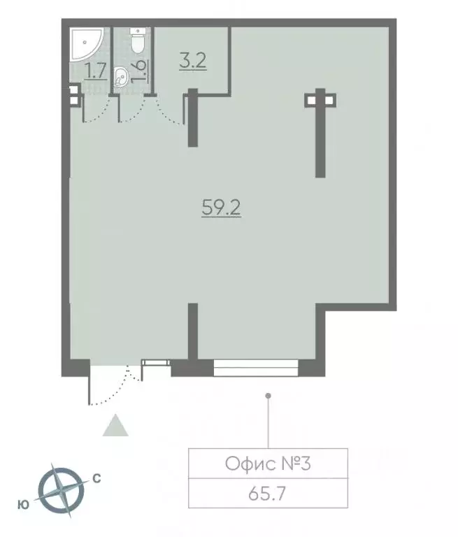 Помещение свободного назначения в Москва Производственная ул., 19к2 ... - Фото 1