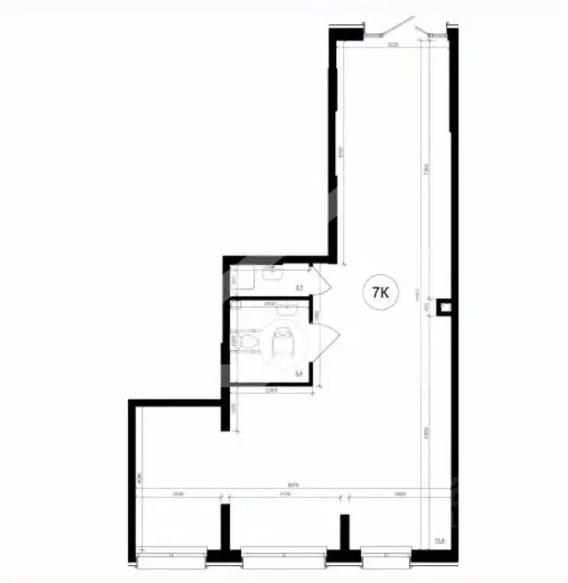 Помещение свободного назначения в Москва Филатов Луг жилой комплекс, ... - Фото 2