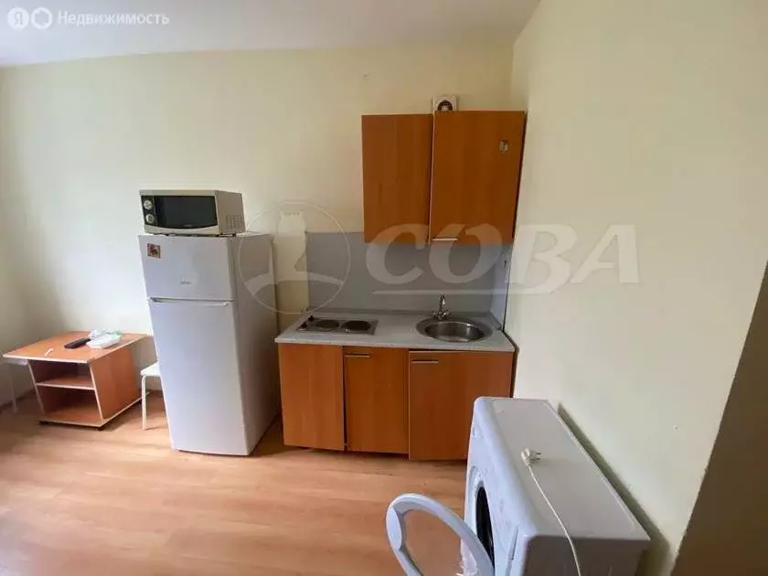 Квартира-студия: Тюмень, улица Бабарынка, 67 (18.5 м) - Фото 1