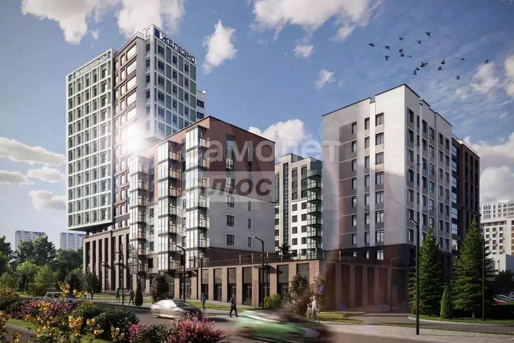 1-к. квартира, 32 м, 6/8 эт. - Фото 1