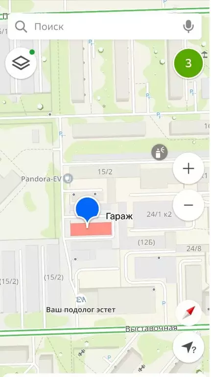 Гараж в Новосибирская область, Новосибирск Выставочная ул., 15/1к5 (19 ... - Фото 2