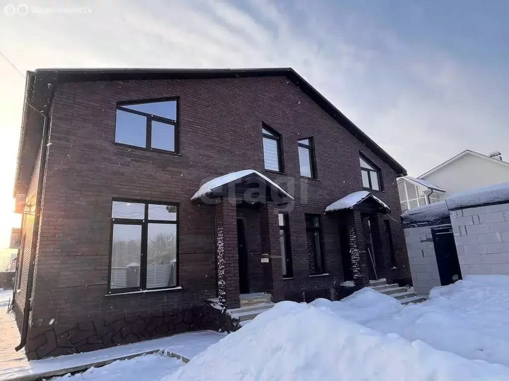 Дом в село Ленино, КП Лазурный, Луговая улица (287.2 м) - Фото 1