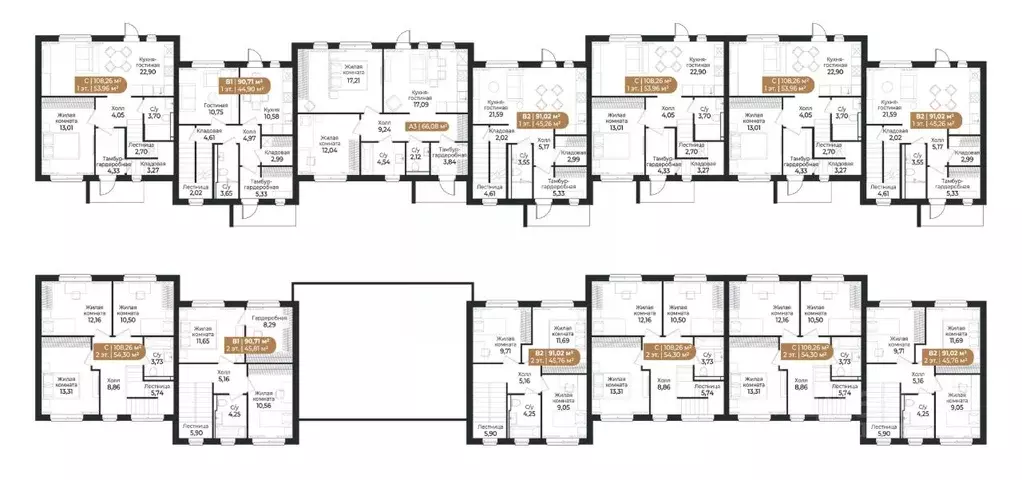 Таунхаус в Ленинградская область, Всеволожск ш. Южное (108 м) - Фото 2