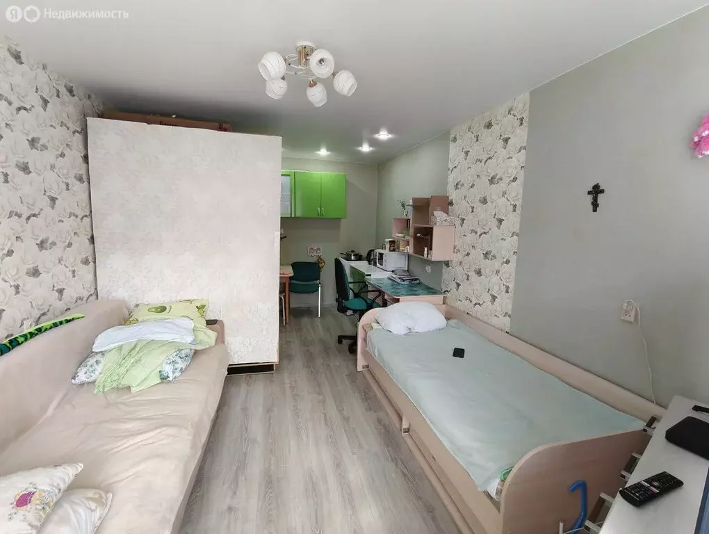 1к в -комнатной квартире (18.2 м) - Фото 1