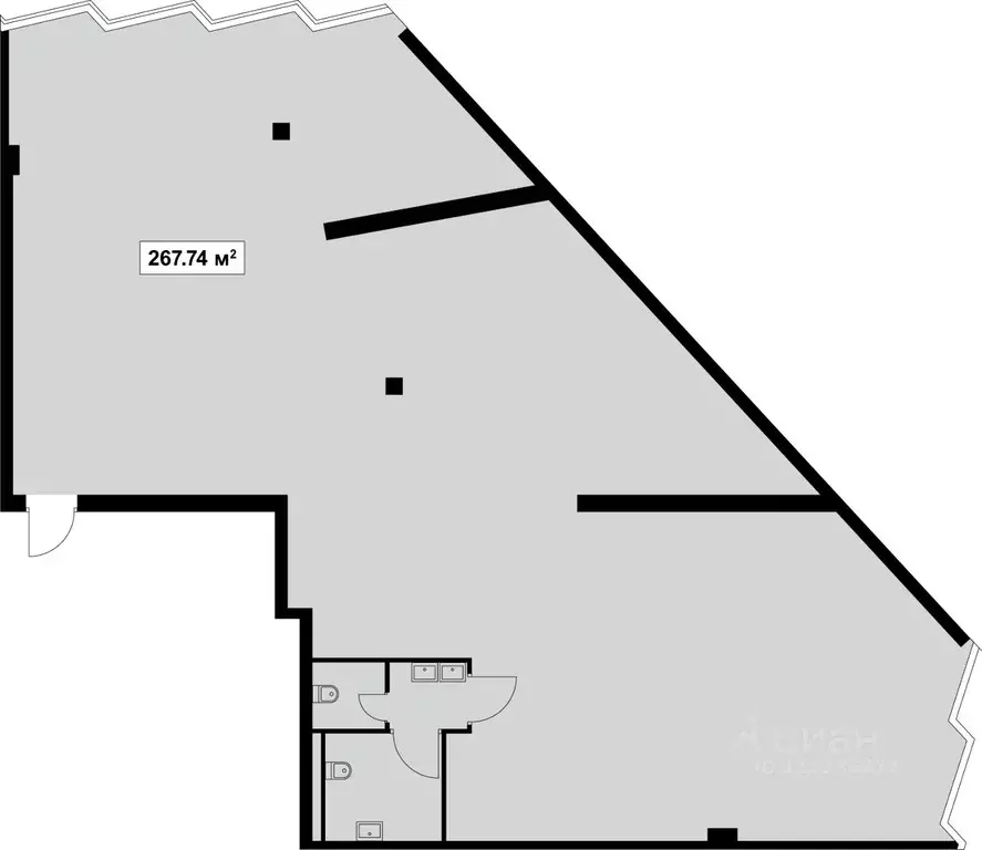 Офис в Москва проезд 17-й Марьиной рощи, 6 (268 м) - Фото 1
