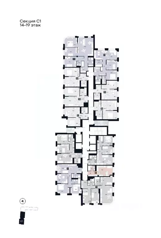 1-к кв. Москва Лодочная ул., 27К2 (38.5 м) - Фото 1