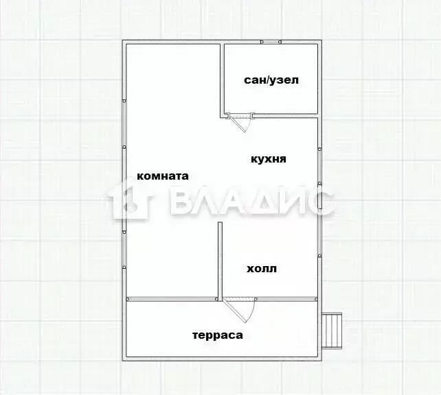 Дом в Пензенская область, Пенза Заря СНТ,  (34 м) - Фото 1
