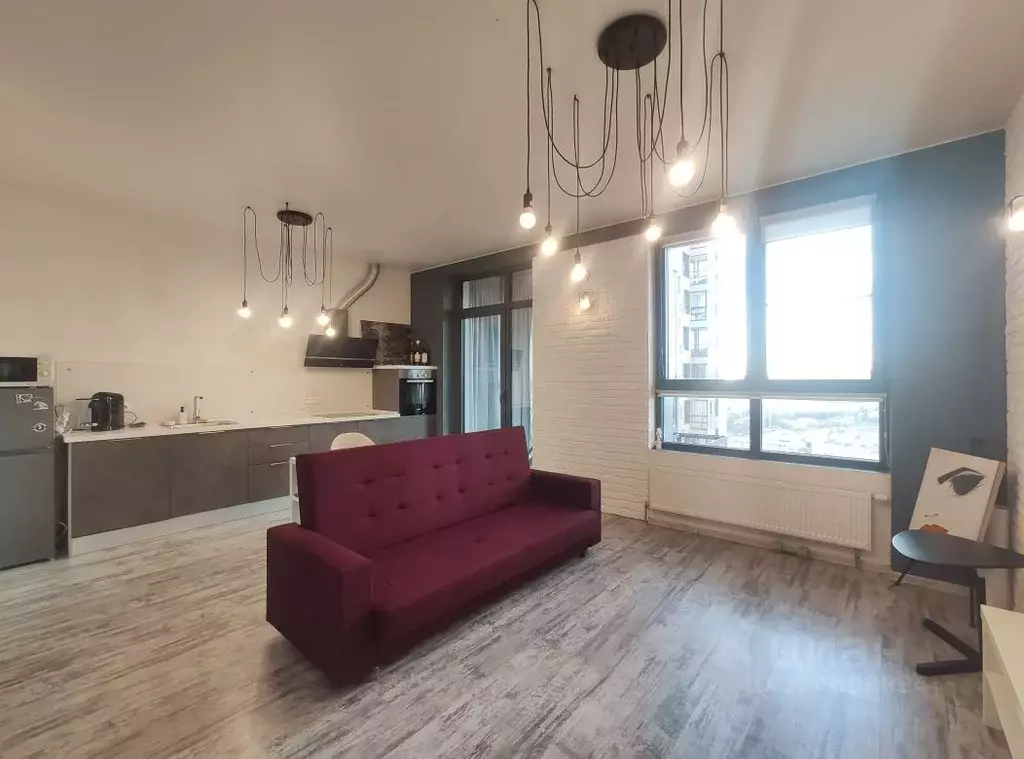 Студия Москва Береговой проезд, 5к2 (47.0 м) - Фото 1