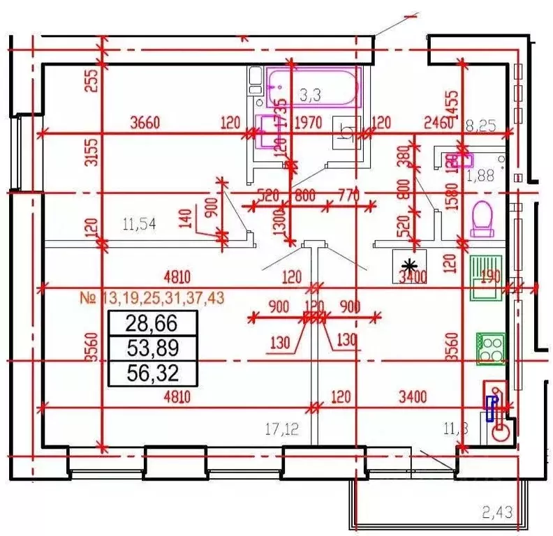 1-к кв. Калмыкия, Элиста 5-й мкр, 6 (32.0 м) - Фото 2