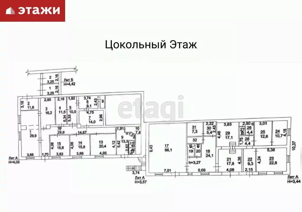 Офис в Приморский край, Владивосток ул. Уборевича, 10к9 (1610 м) - Фото 1