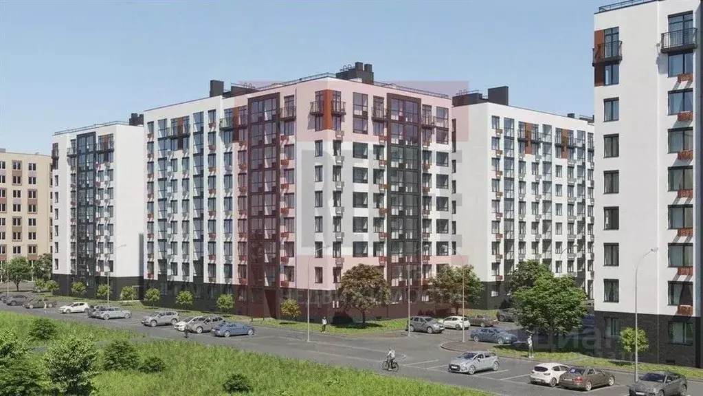 1-к кв. Калининградская область, Калининград ул. Поленова, 6к2 (34.98 ... - Фото 2