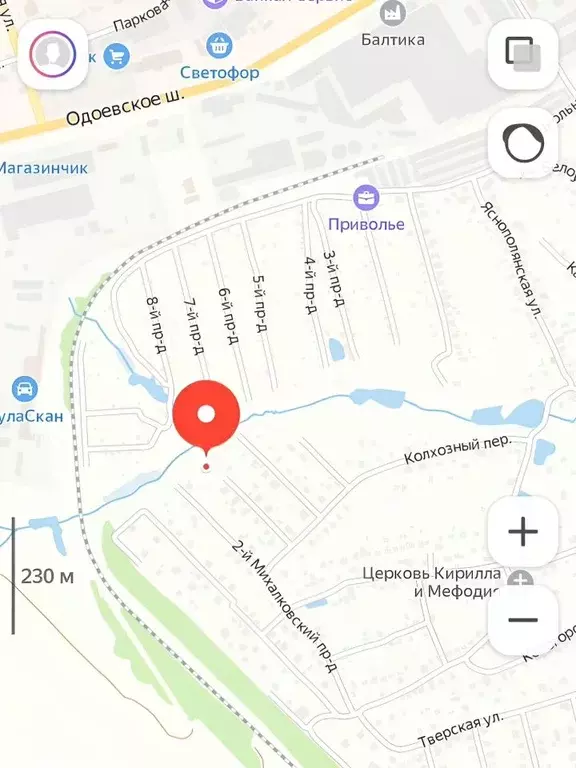 Участок в Тульская область, Тула проезд 3-й Михалковский (12.0 сот.) - Фото 0