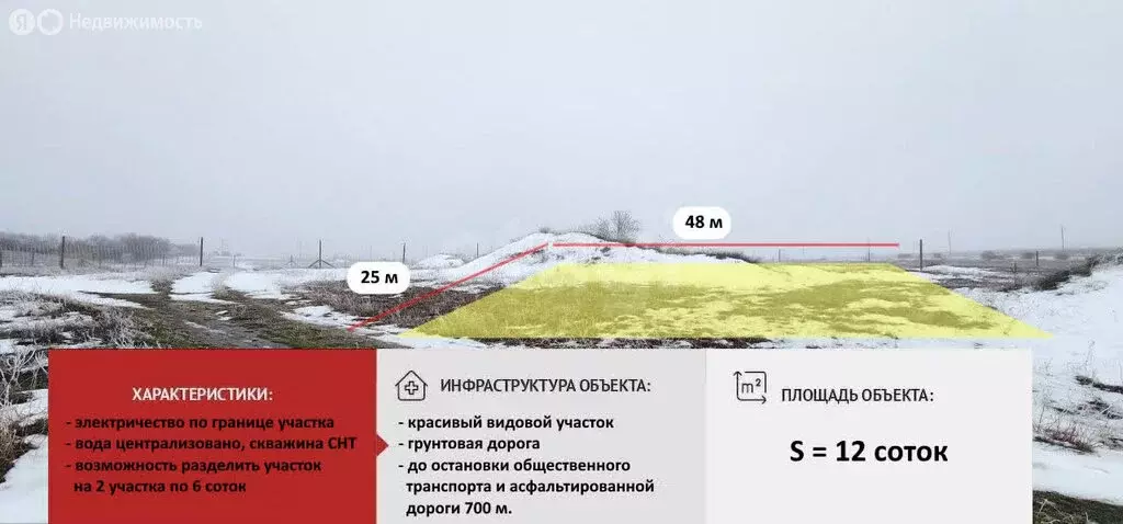 Участок в Симферопольский район, садовые участки 3-й массив, ДП ... - Фото 1