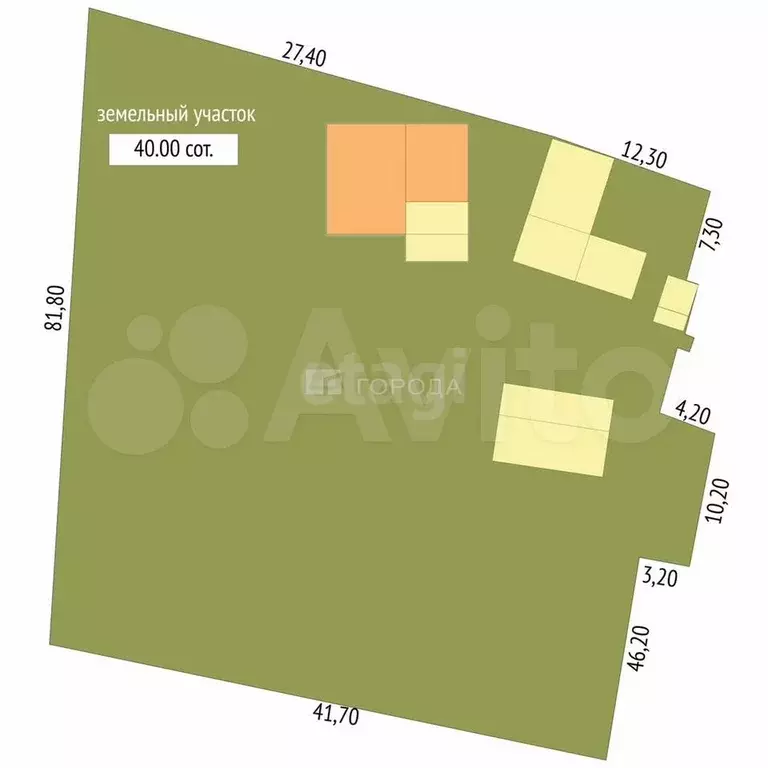 Дом 55,3 м на участке 40 сот. - Фото 1