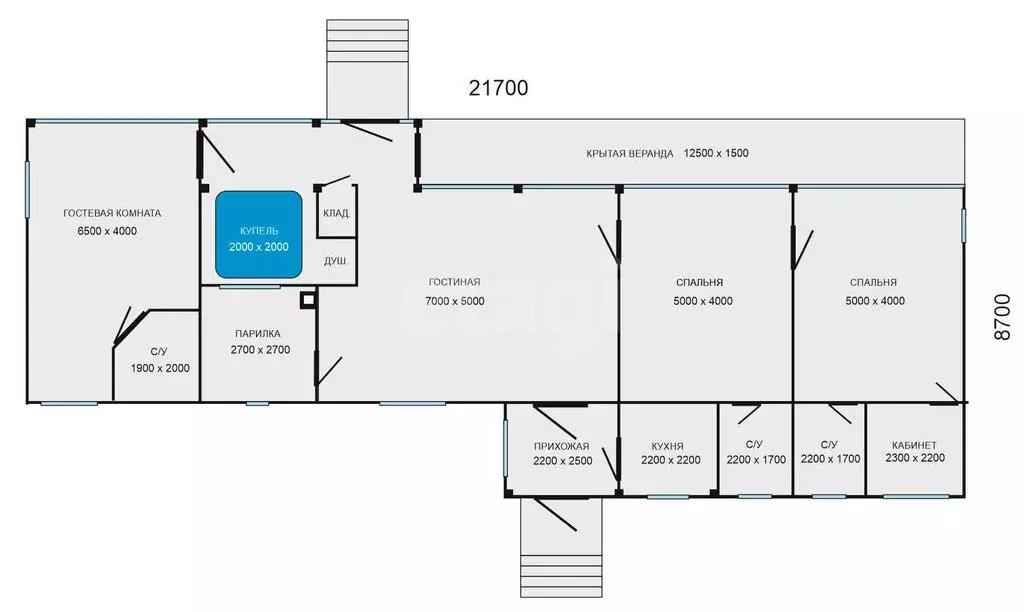 Дом в село Манжерок, Катунская улица (132 м) - Фото 2