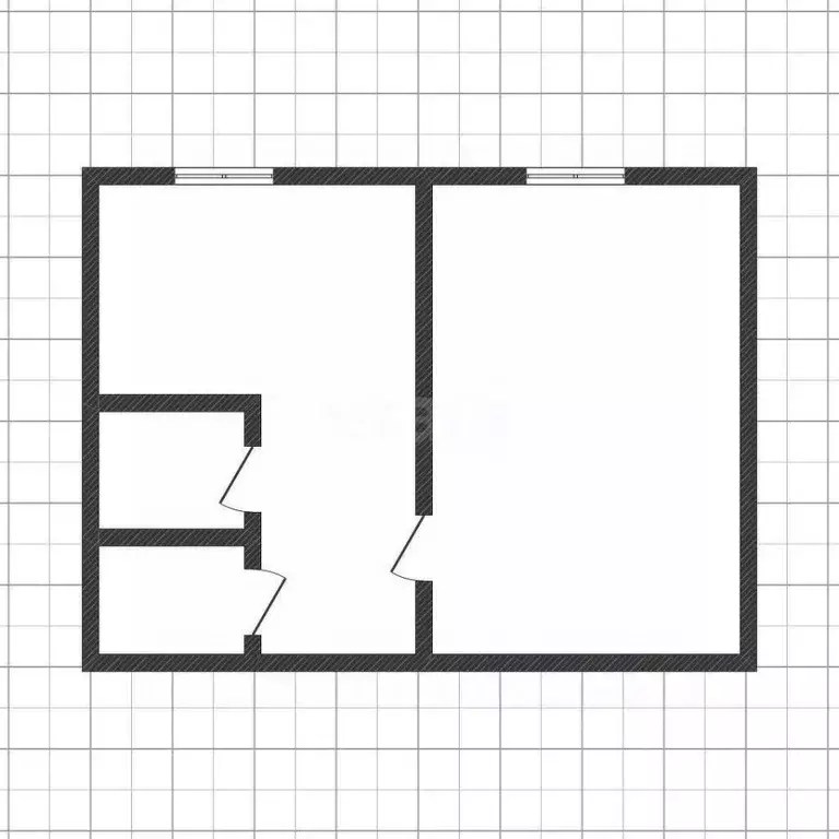 1-к кв. Курская область, Курск ул. Карла Маркса, 69В (37.0 м) - Фото 2
