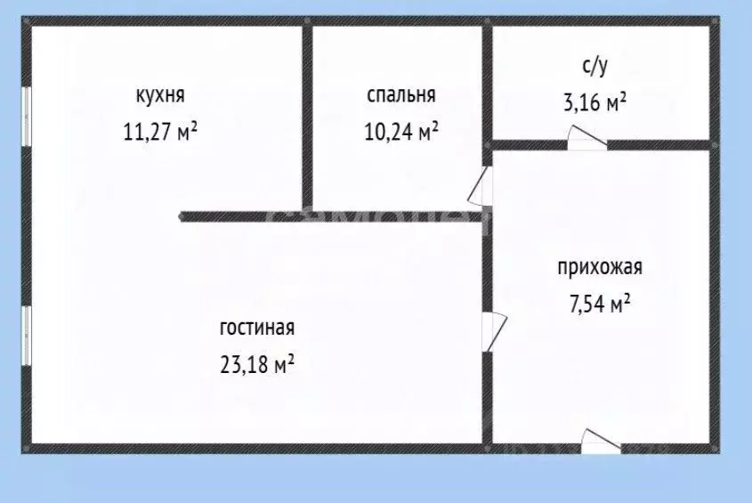 2-к кв. Дагестан, Махачкала ул. Тенистая, 7 (60.0 м) - Фото 2