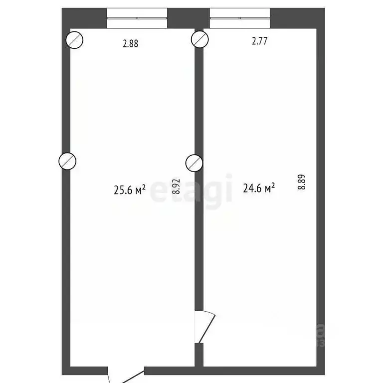 Офис в Тюменская область, Тюмень Олимпийская ул., 6к1 (51 м) - Фото 1