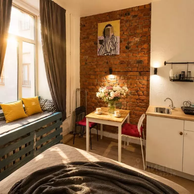 Студия Санкт-Петербург Лиговский просп., 63 (20.0 м) - Фото 1