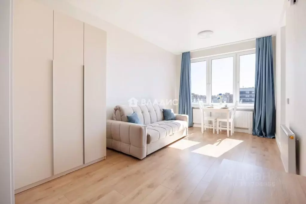 Студия Санкт-Петербург ул. Плесецкая, 21 (26.3 м) - Фото 1