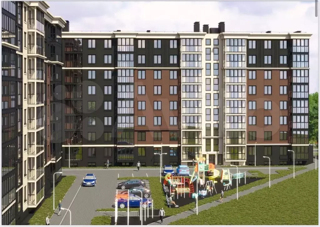 1-к. квартира, 43,5 м, 5/8 эт. - Фото 0