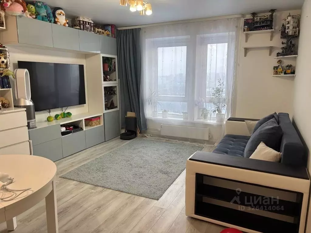 1-к кв. Московская область, Люберцы ул. 8 Марта, 20к1 (40.9 м) - Фото 2