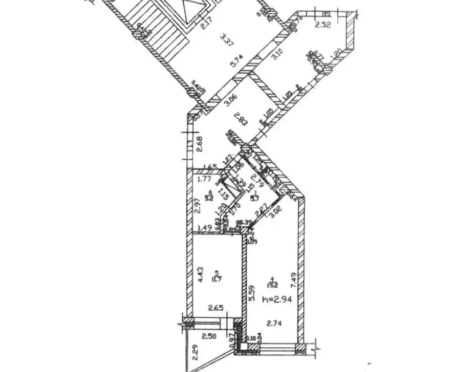 1-комнатная квартира: Абакан, Колхозная улица, 34 (43.2 м) - Фото 1