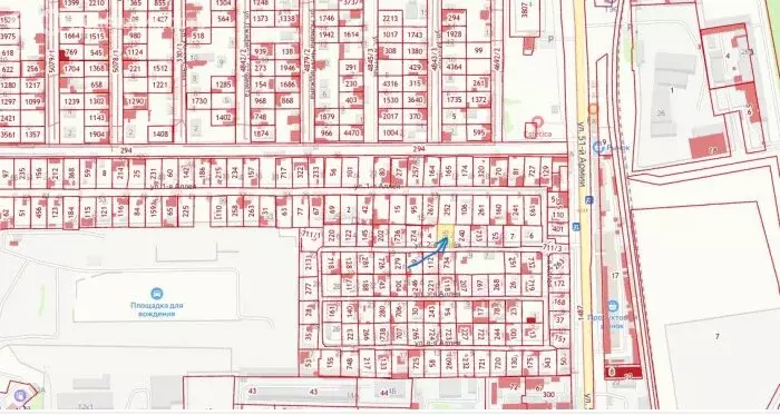 Участок в Евпатория, СНТ Авиатор, Вторая аллея (5.55 м) - Фото 2