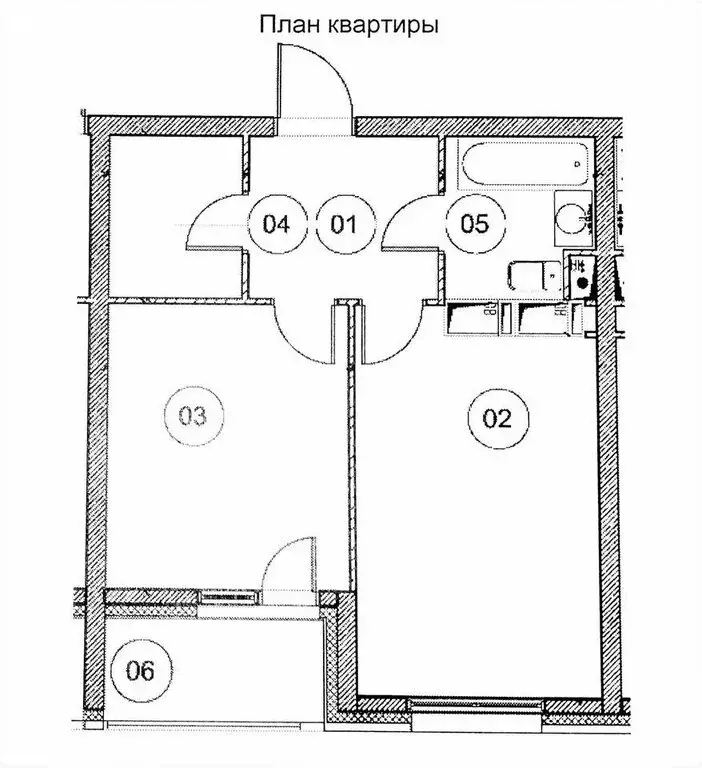 2-комнатная квартира: Москва, Старокрымская улица, 15к1 (42 м) - Фото 1