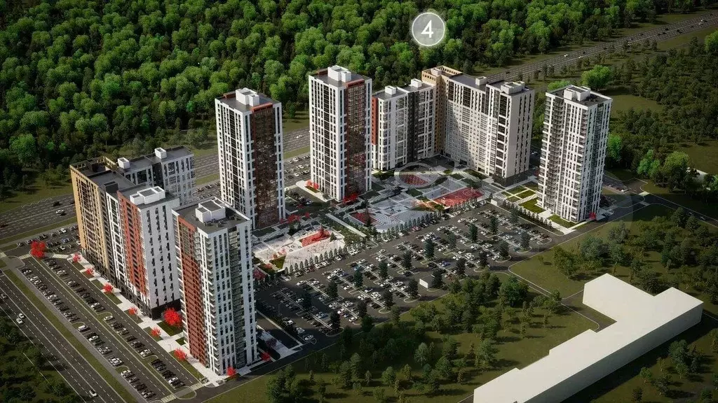 3-к. квартира, 76 м, 15/22 эт. - Фото 0