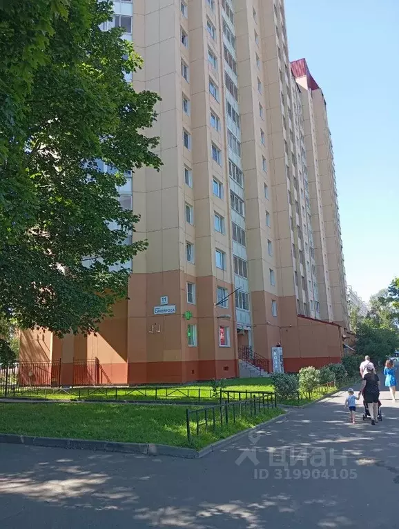 1-к кв. Санкт-Петербург ул. Сикейроса, 11к1 (42.1 м) - Фото 0