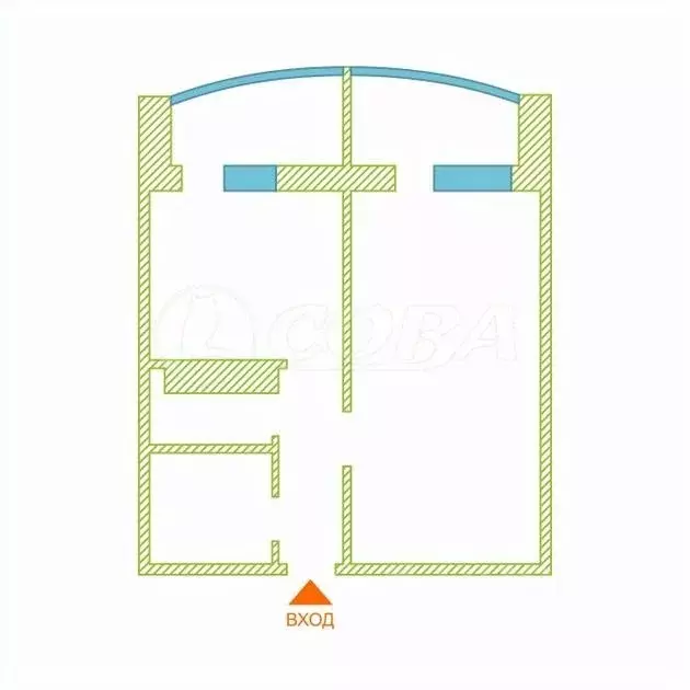 1-к кв. Тюменская область, Тюмень Широтная ул., 190к4 (39.5 м) - Фото 1