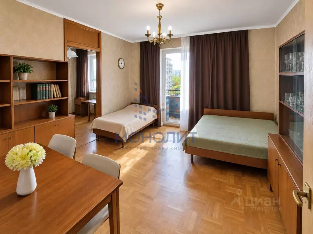 3-к кв. Москва Кантемировская ул., 3К1 (54.5 м) - Фото 1